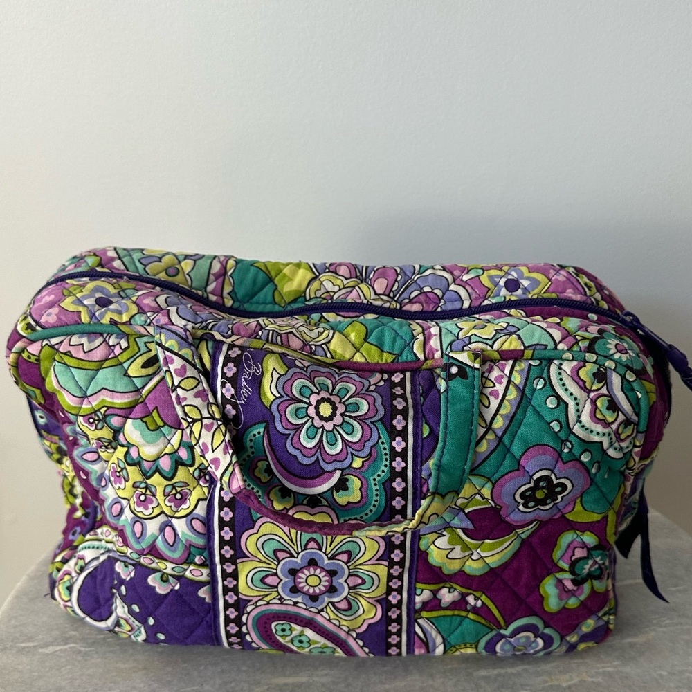 Vera Bradley Toiletry Bag (Heather Paisley)